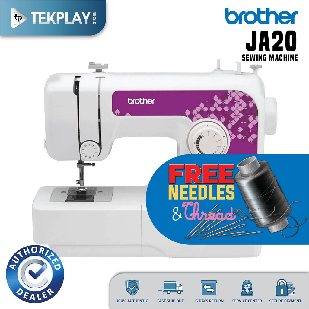 Brother Ja20 Electric Sewing Machine 2 Stitches Shopee Philippines