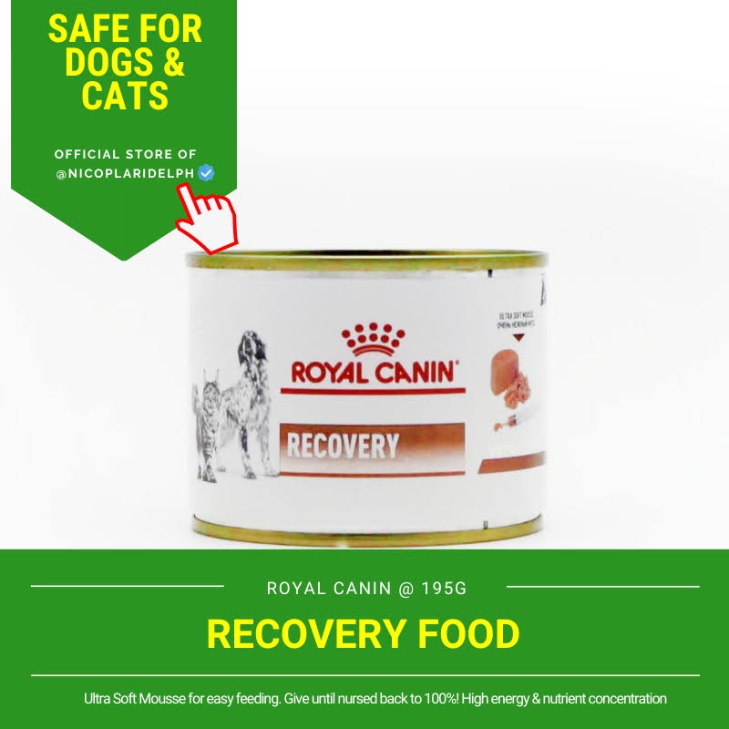 Royal Canin Veterinary Diet Recovery Food for Urgent Care of Dogs and Cats (195g) ME&