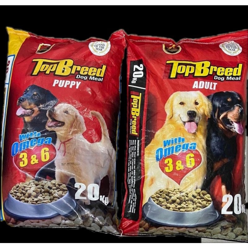 1KG Top Breed Dog Food Top Breed Puppy Food Pet Food Top Breed Top Breed Topbreed Dog Food Repacked