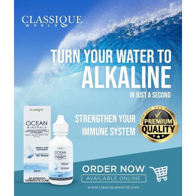 ocean minerals 60ml. Shopee Philippines