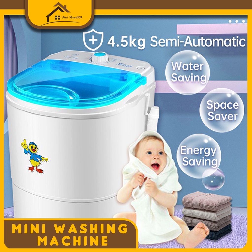 SemiAutomatic Portable Mini Washing Machine Micro Single Bucket