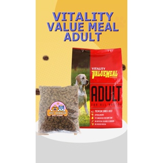 Vitality Value Meal (Adult) 1kg Repacked