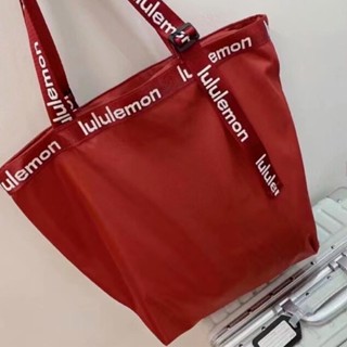 the rest is written tote lululemon