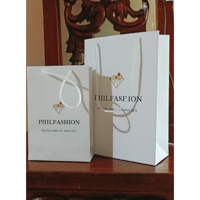 Personalized Paper Bag Medium Shopee Philippines