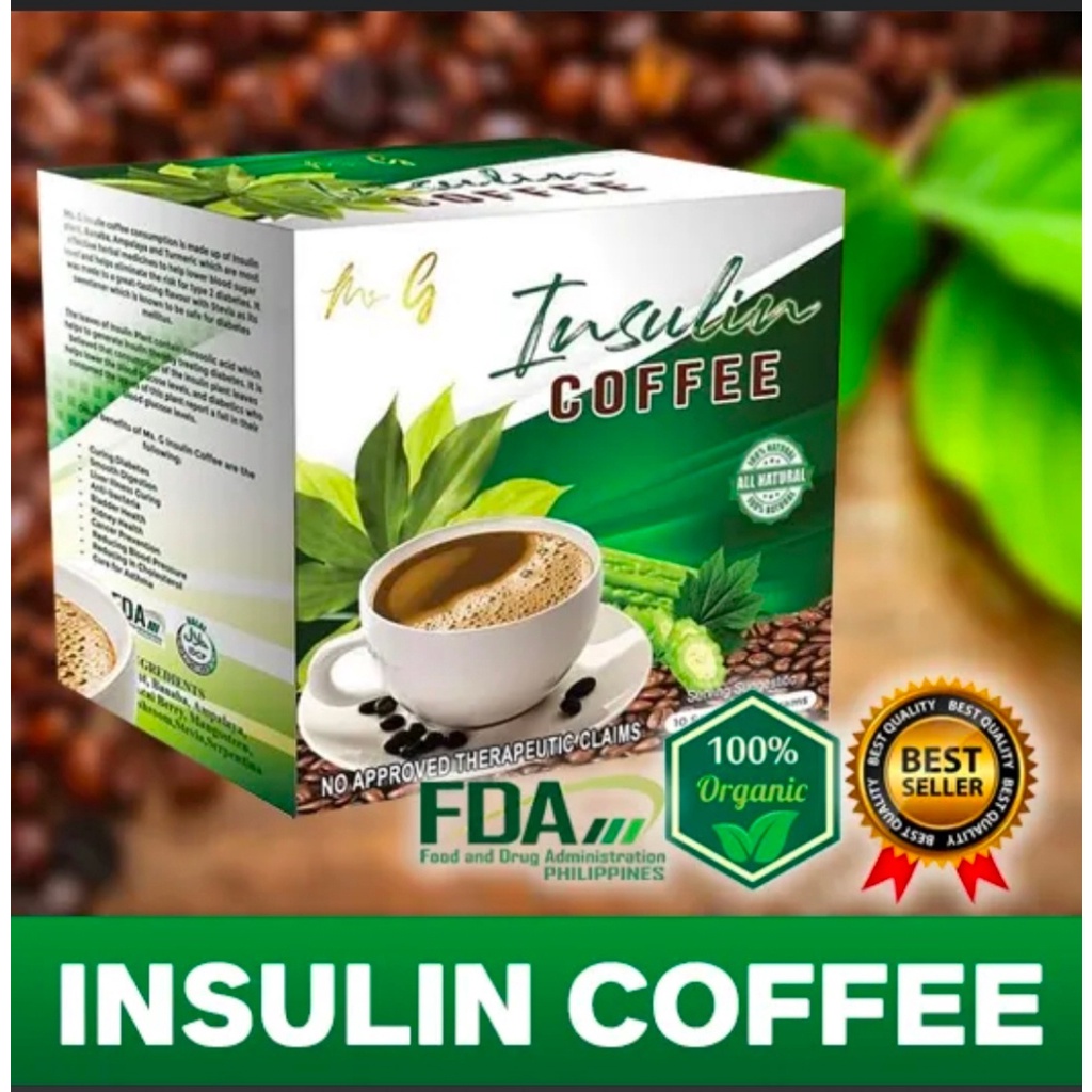 Authentic 1 box Insulin Coffee Dons Filnafil 1 BOX INSULIN HERB COFFEE