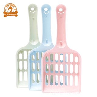 Cat Litter Scoop, Plastic Litter Scooper with PP Material, Durable Litter Sifter Scoop（Random color）