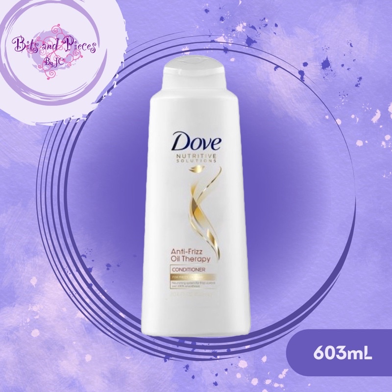 Dove Anti Frizz Oil Therapy Conditioner 603ml Shopee Philippines