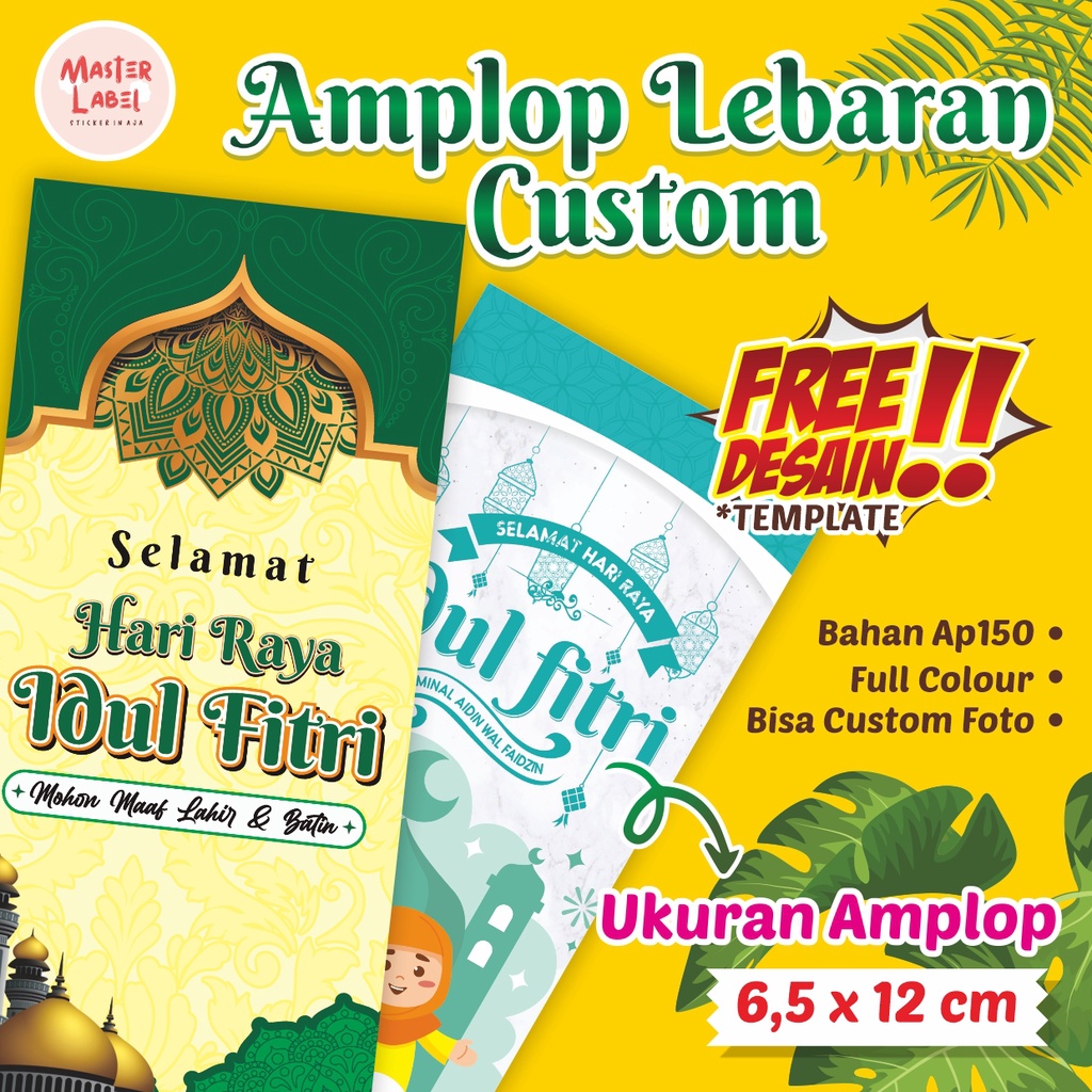 Custom Eid Envelopes Unique Envelopes 2nd Eid Envelopes Latest Eid