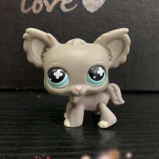 Original 1Pc Lps Cute Toys Lovely Pet Shop Animal grey Dog YL!