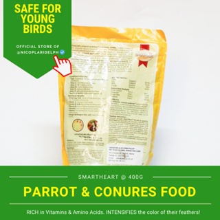 Smartheart Parrot and Conures Food (1kg) [PRICE SLASHED]