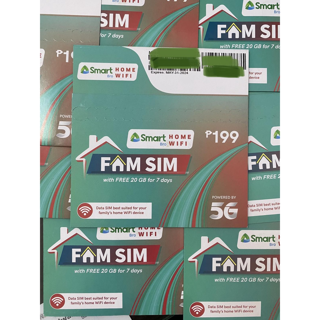 SMART Fam Sim - Ships from Cebu! | Shopee Philippines