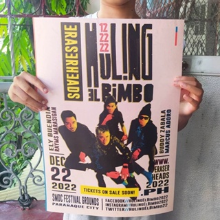 Eraserheads Eheads Eraserhead Band Huling El Bimbo Concert Poster #4