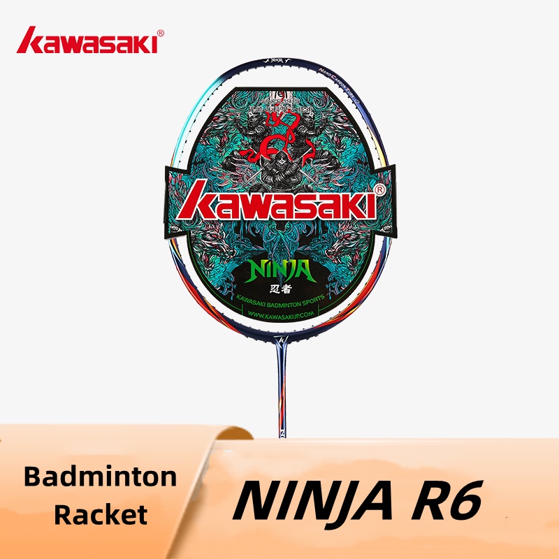 Kawasaki Badminton Racket NINJA R6 Suitable For Professional Players