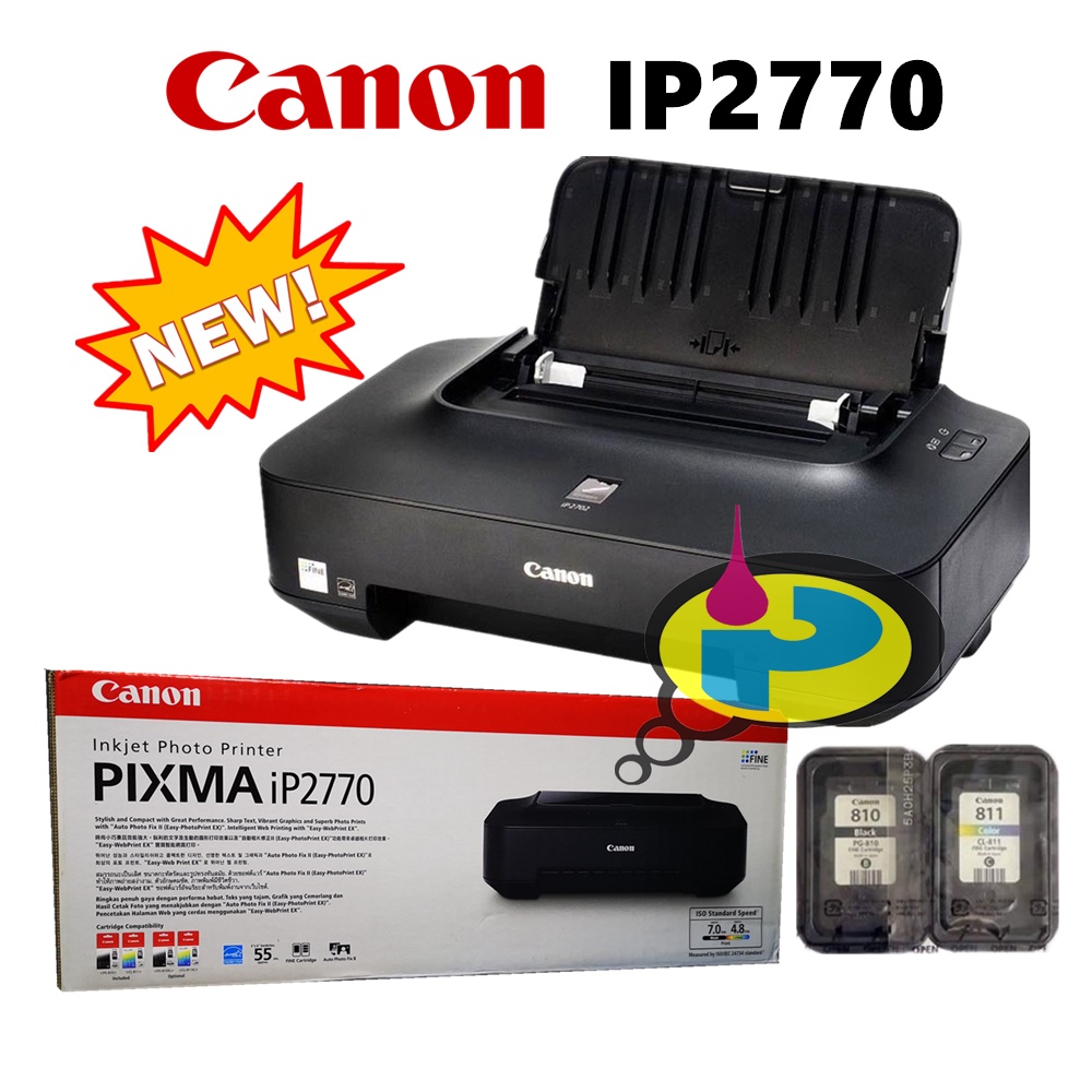 Canon Pixma iP2770 Colored Printer Shopee Philippines