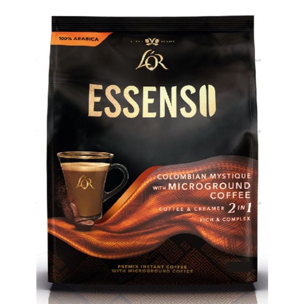 ESSENSO Columbian Mystique with Microground Coffee 2in1(BROWN) | Shopee ...