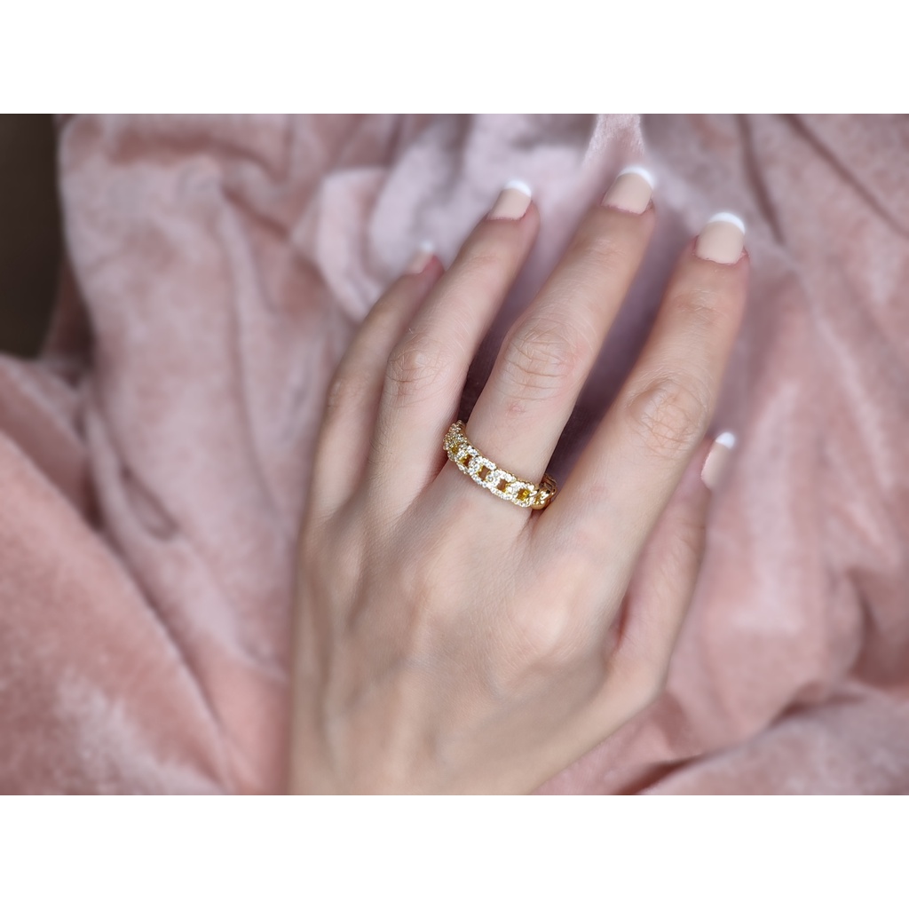 GoldPlated Chain Ring Shopee Philippines