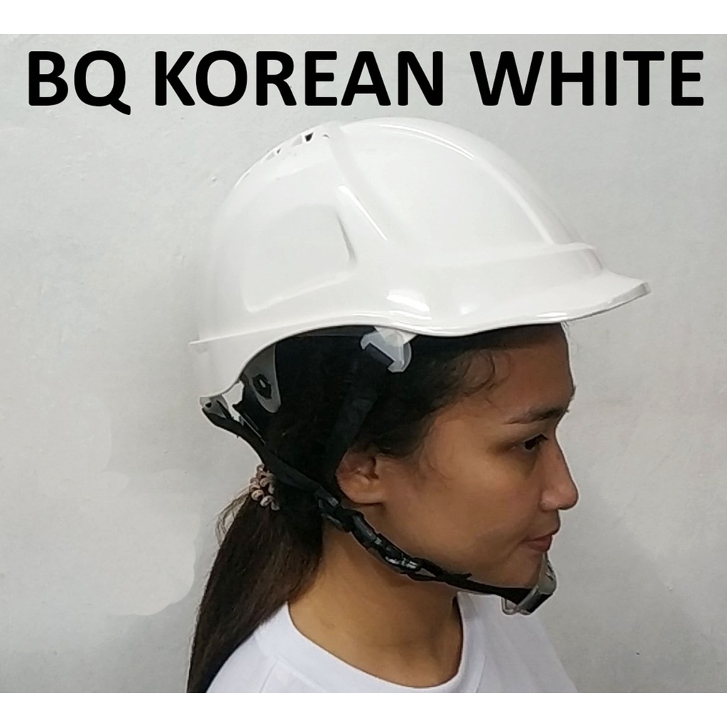 MEISONS KOREAN BEST QUALITY HARD HAT SAFETY HELMET ABS WHITE
