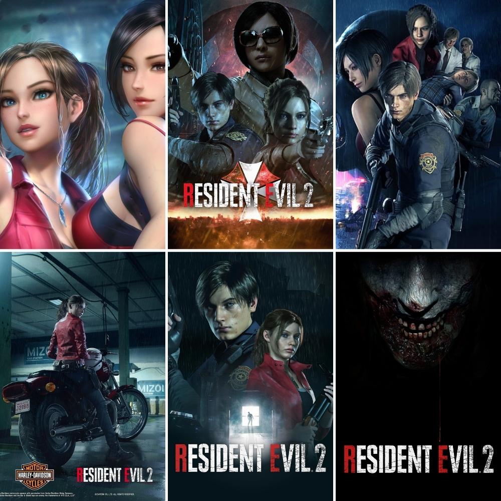 Resident Evil 2 Remake Posters A4 Size | Shopee Philippines