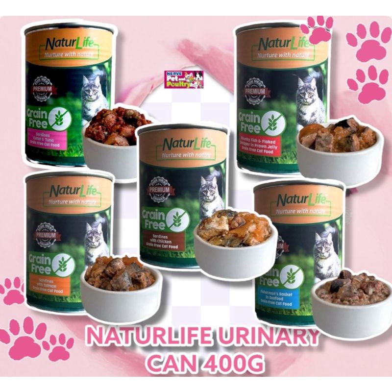 NaturLife Cat Wet food in Can GRAIN FREE!!! 400g Shopee Philippines
