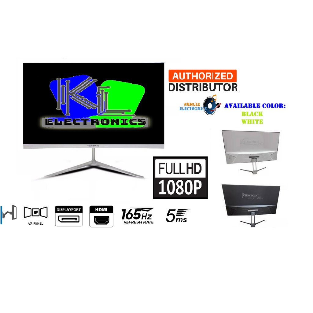 Viewpoint Monitor 24 inch 165hz Semi Curved FHD2418 Gaming Monitor