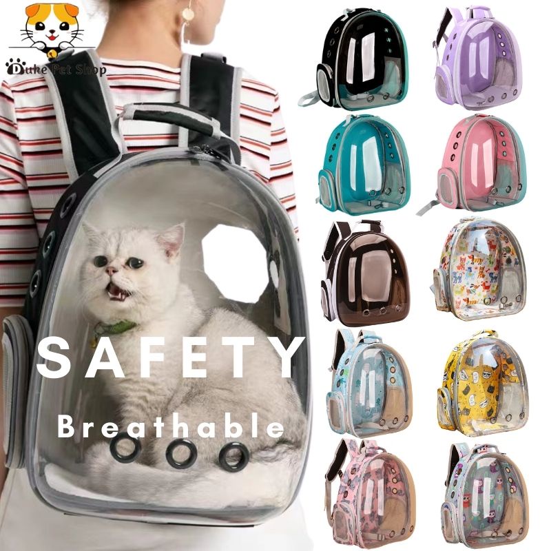 Cat Travel Bag Cat Carrier Bag Pet Backpack Outdoor Space Capsule Bag