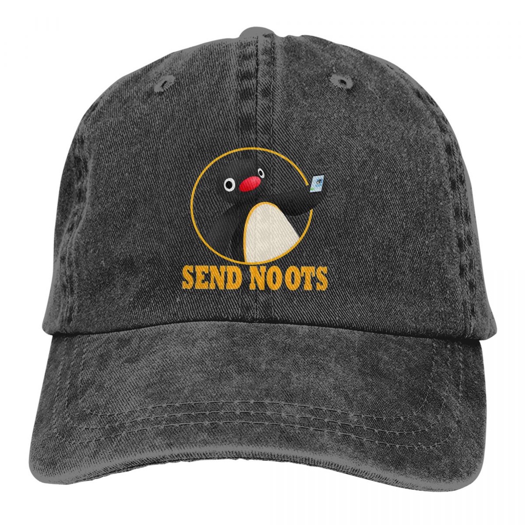 Summer Cap Sun Visor Send Noots Hip Hop Caps Pingu Pinga Penguin TV Cowboy Hat Peaked Hatsretgs231