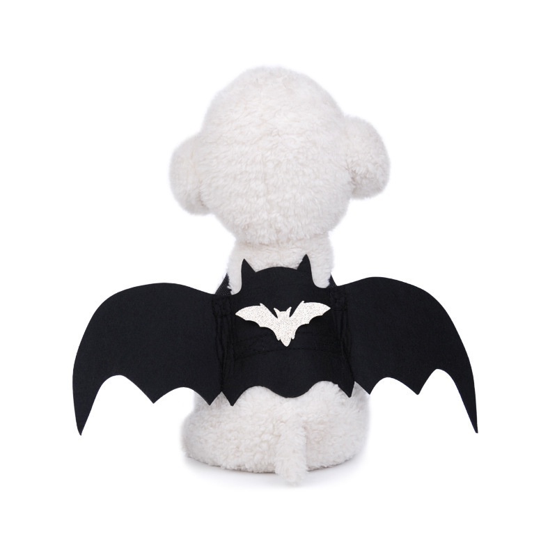 Pet Dog Cat Bat Wing Cosplay Prop Halloween Bat Fancy Dress Costume Outfit Wings For Medium Small Dog & Cat #2