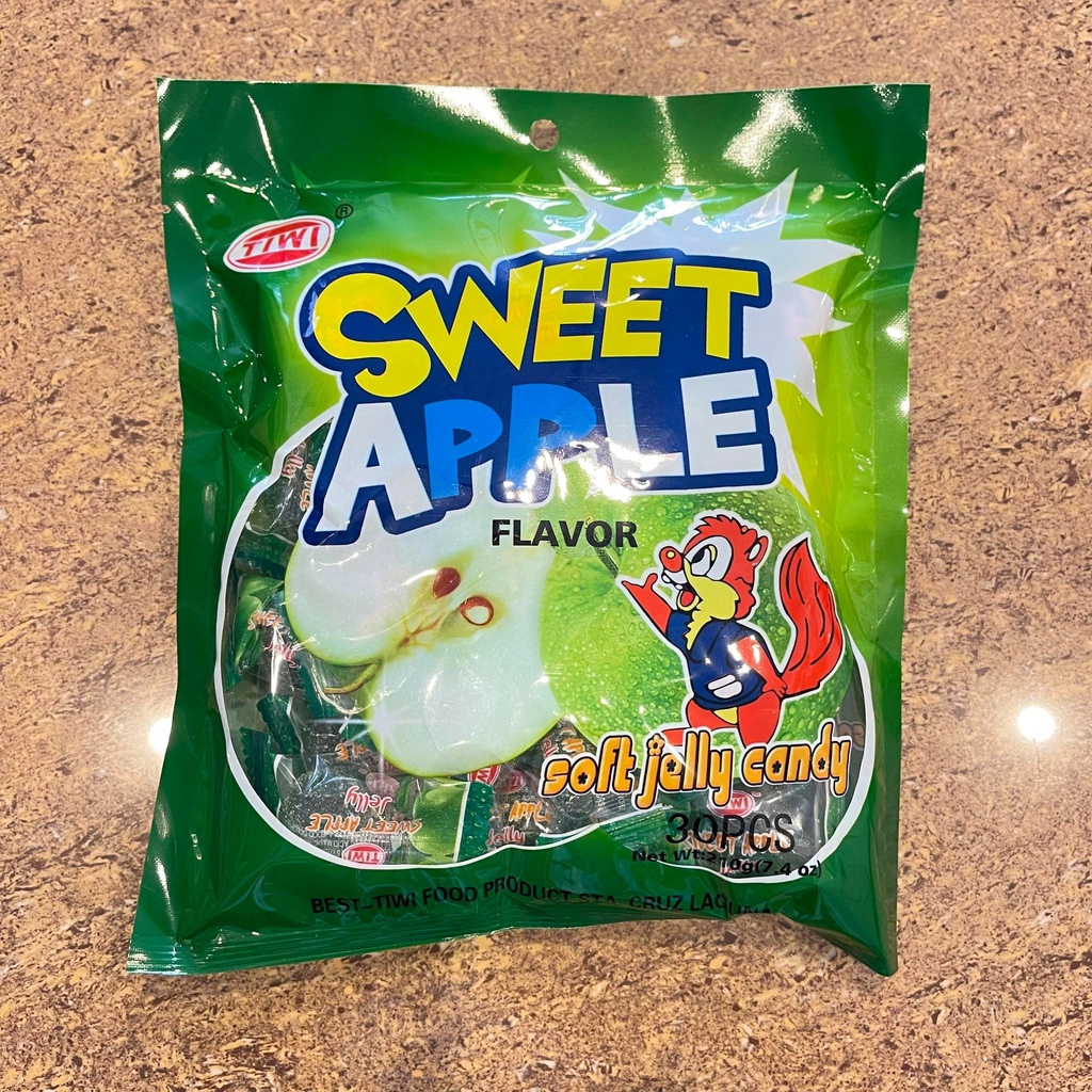 Tiwi Sweet Apple Soft Jelly Candy, 210g Shopee Philippines