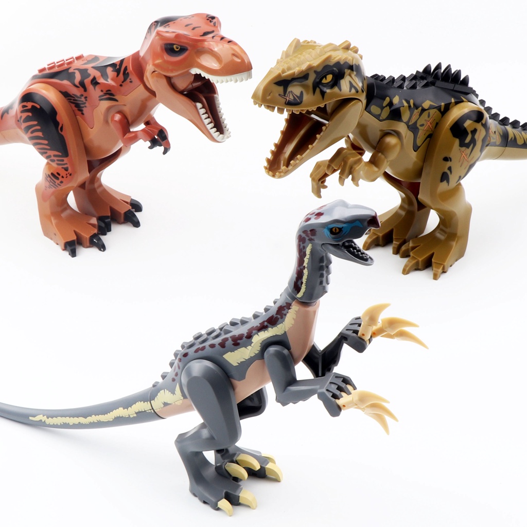 2022 Jurassic World Dinosaur Therizinosaurus Model Building Block Toys ...