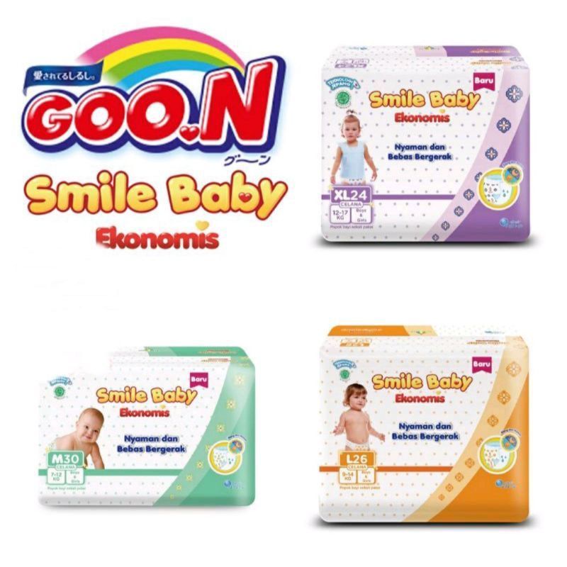 Goon Smile Baby Economical Xl24 L26 M30 / Goon Goon Economical Diapers