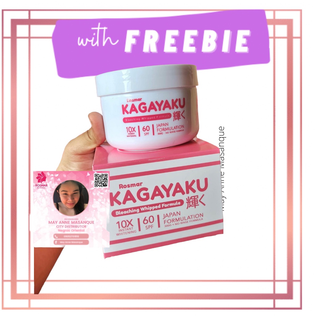 ROSMAR KAGAYAKU BLEACH CREAM 300G Shopee Philippines