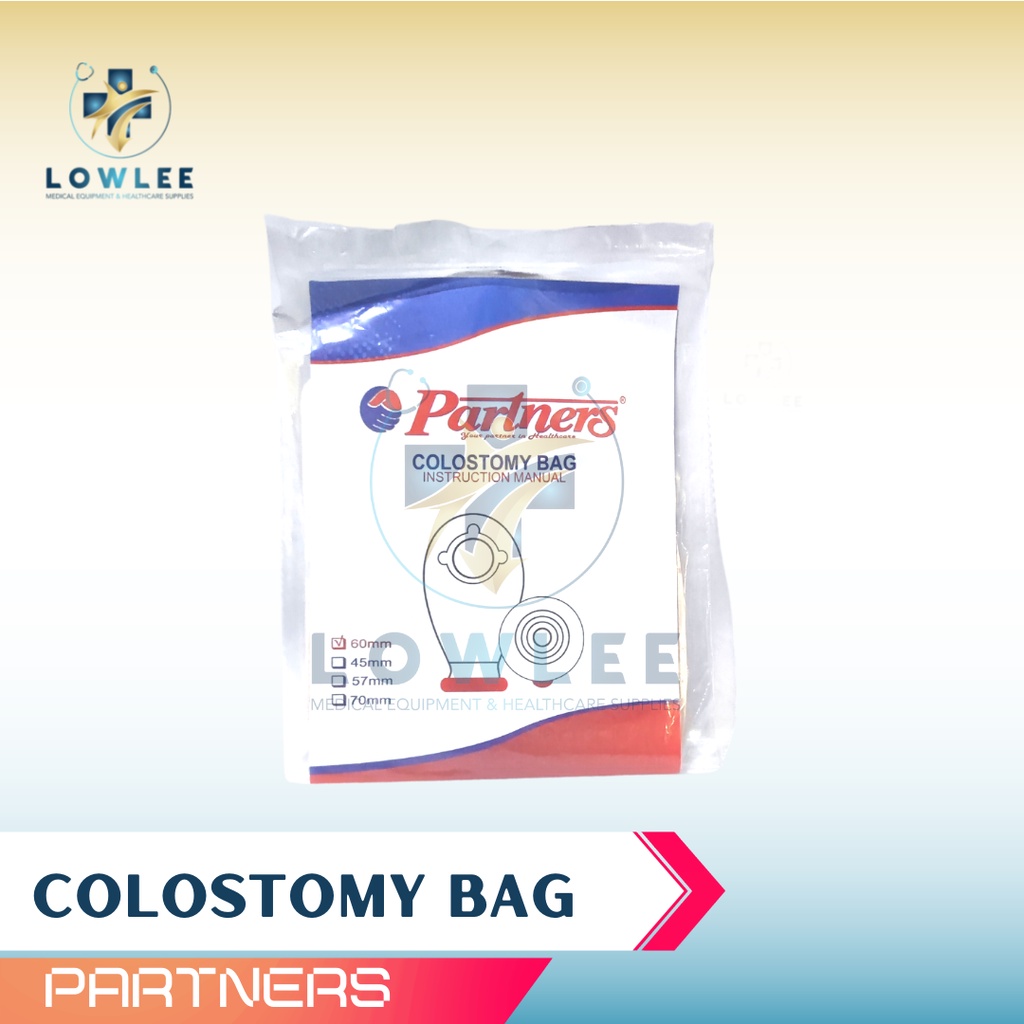 Partners Colostomy Bag (45mm, 57mm, 60mm, 70mm) | Shopee Philippines