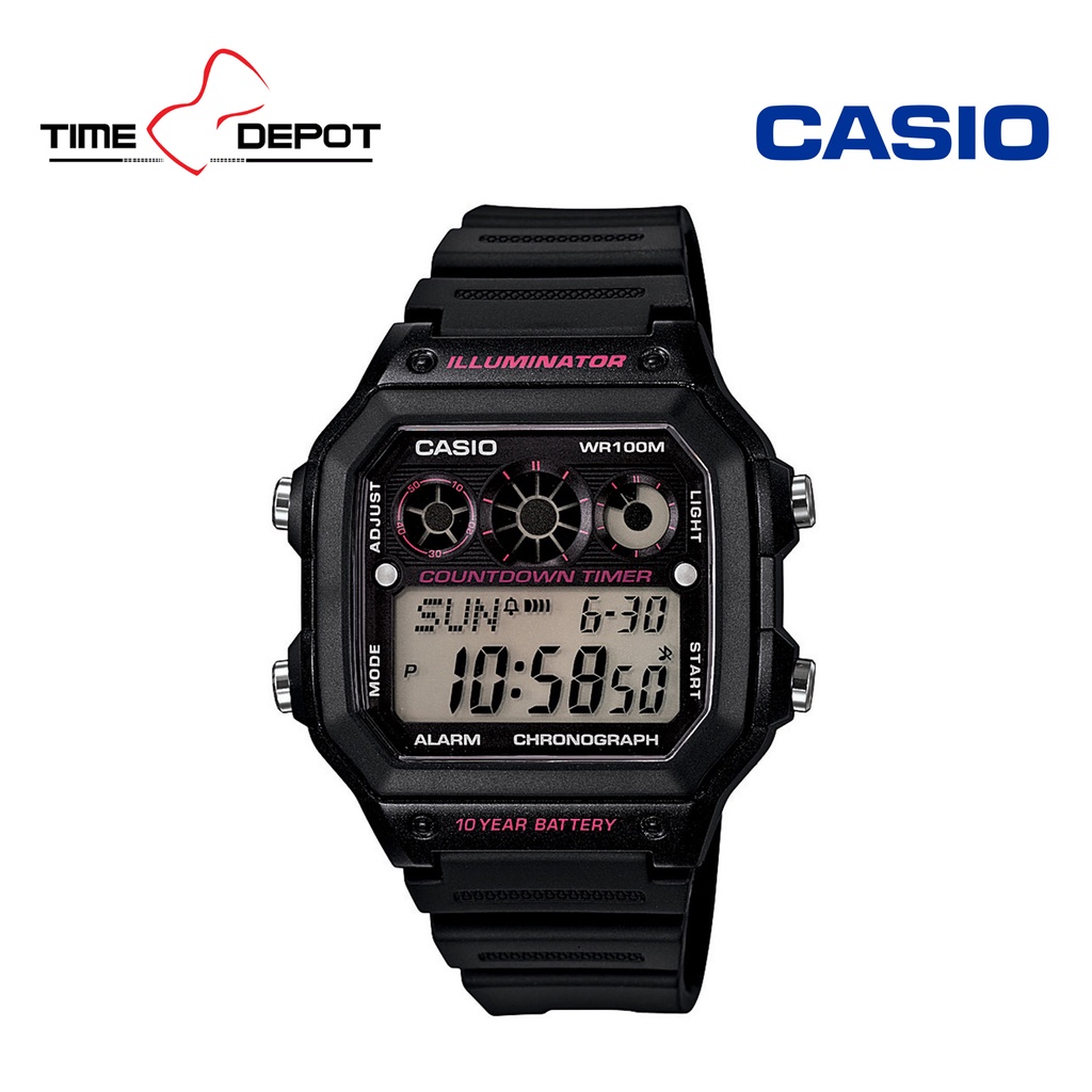 casio ae1300wh strap