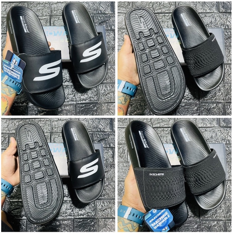 Skechers Hyper Burst Men Slides | Shopee Philippines