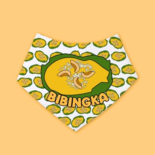 Poopo Kids Toddler Baby Bib - Bibdana #proudlypinoy Panghimagas Set #2