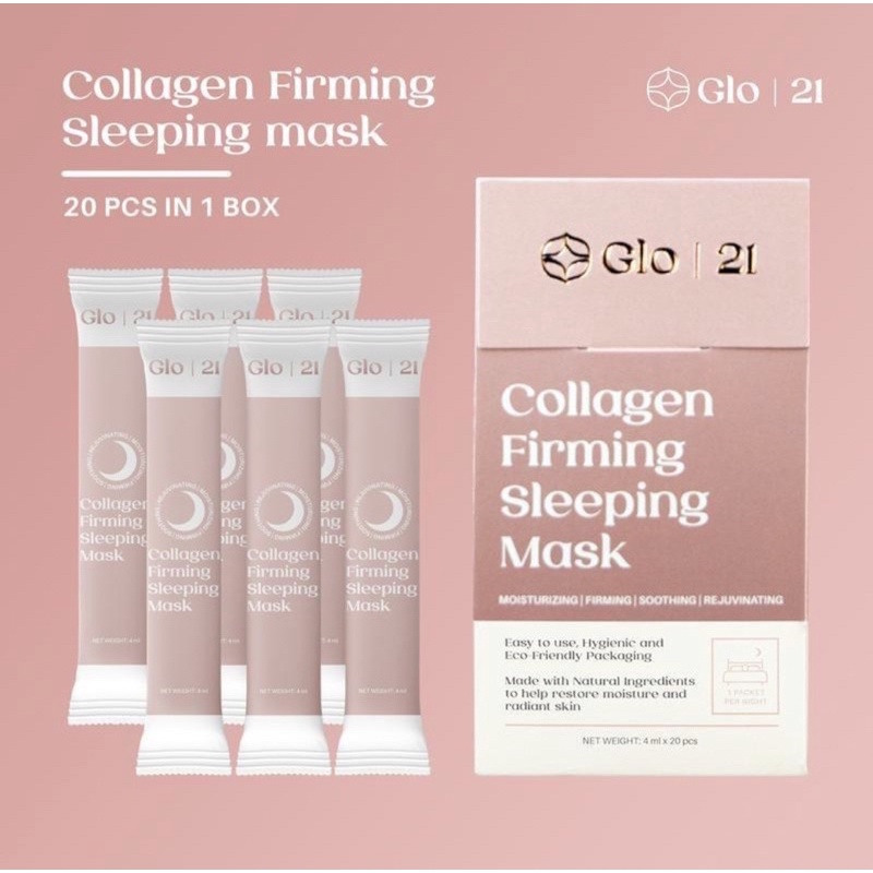 Glo 21 Collagen Firming Sleeping Mask Shopee Philippines