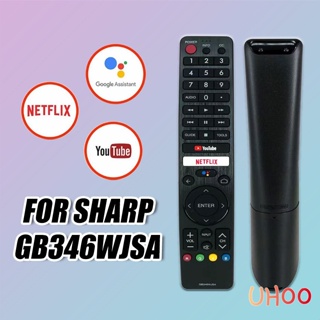 SHARP Smart TV Remote Control Replacment for Android TV/Netflix/YouTube GB345WJSA GB326WJSA GB238WJS