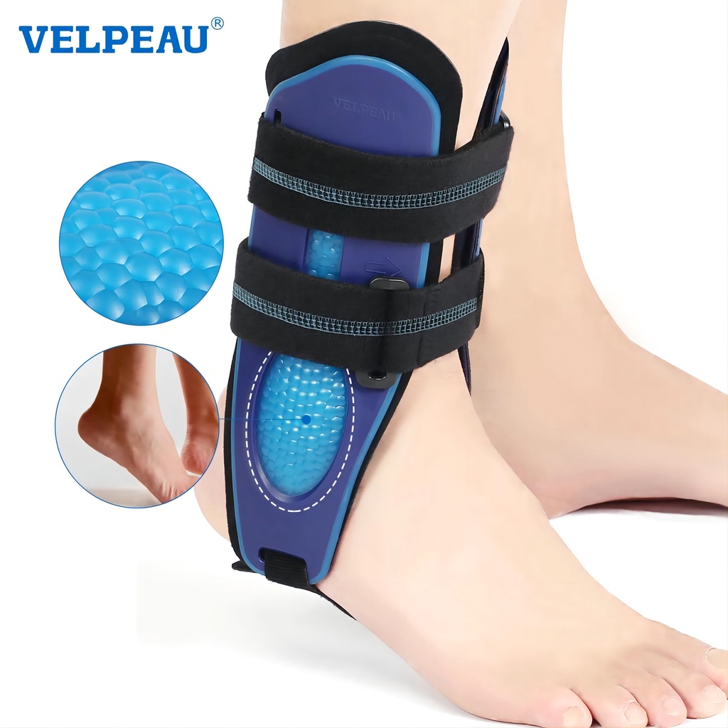 VELPEAU Ankle Support Brace for Men & Women, Ankle Stabilizer, Stirrup