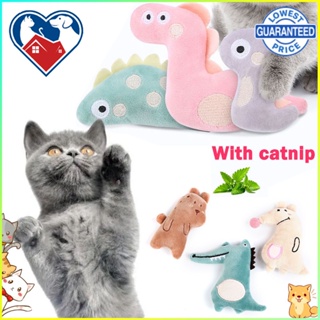 【COD】Cat Toy Mini Cat Grinding Catnip Toys Funny Interactive Plush Cat Teeth Toys Pet Kitten Chewing Toy Claws Catnip for Cats