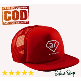 Ry Lifestyle Pyramid Silver Flat Trucker Net Hat #3