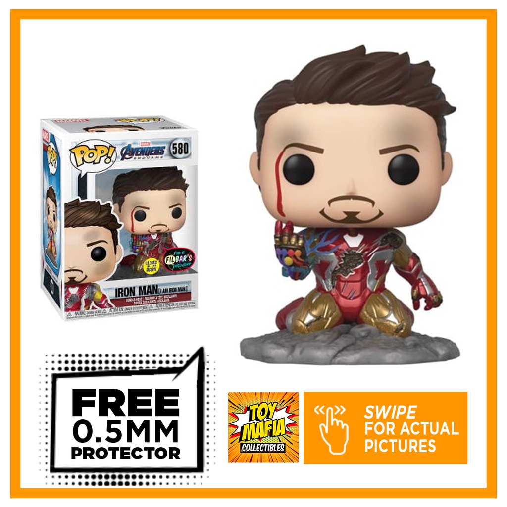 Iron Man (i AM IRON MAN) 580 - Avengers Endgame Funko Pop! *FILBARS ...