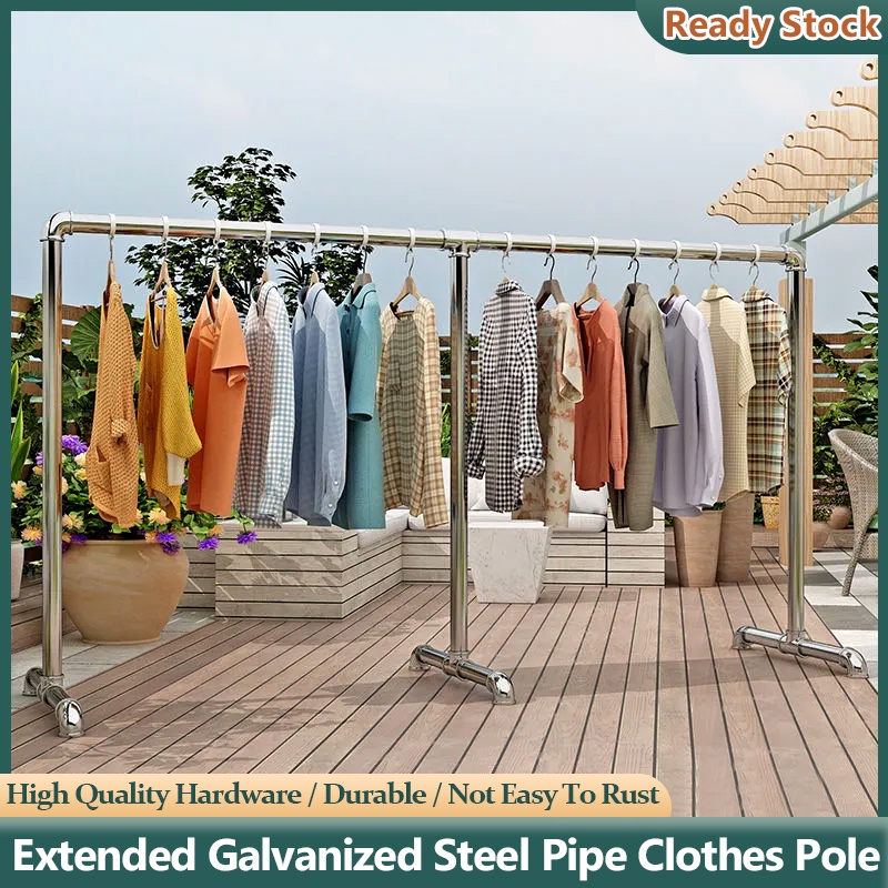 300CM Hanger for clothes rack sampayan stainless indoor outdoor rack