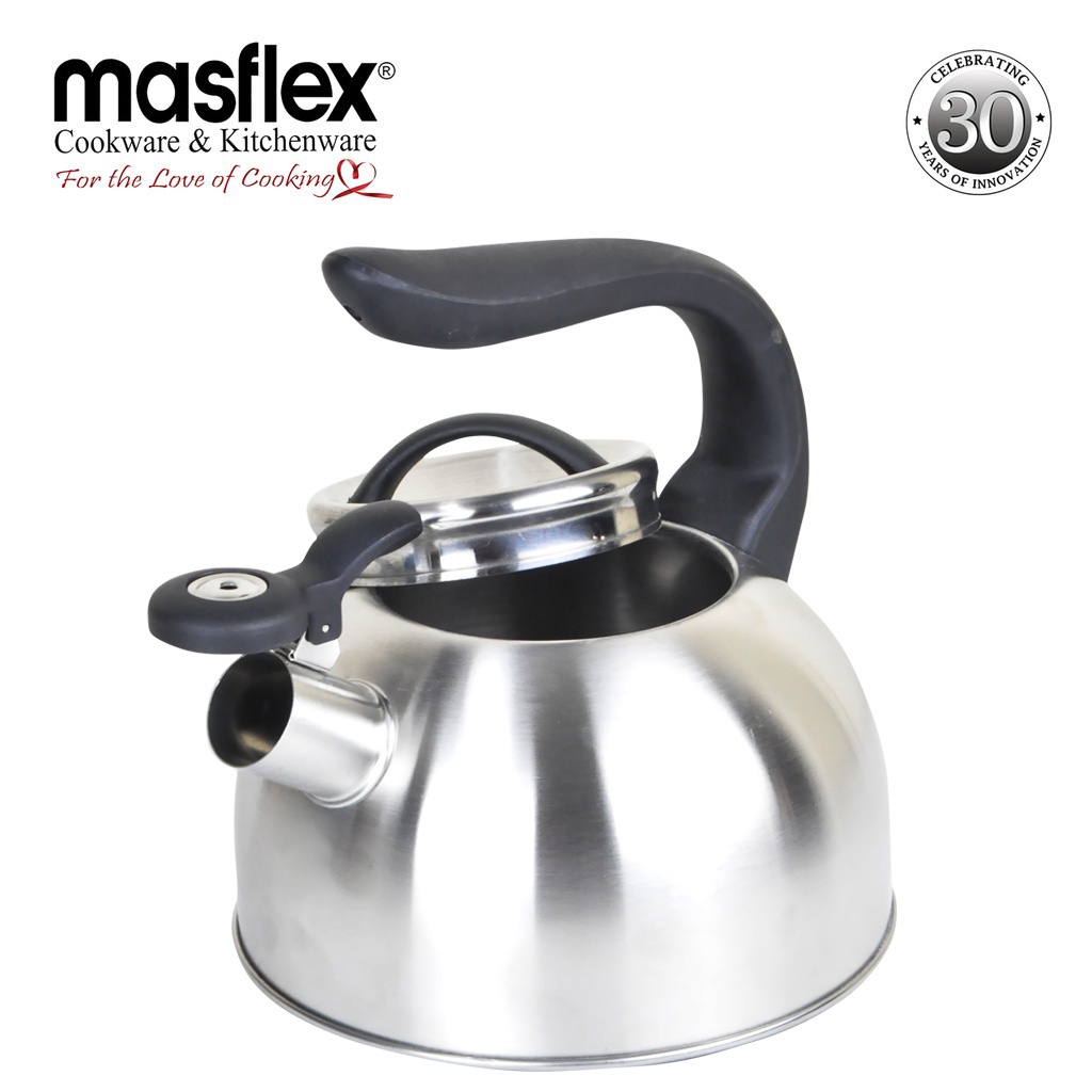 Masflex 2.5Liters Stainless Steel Induction Whistling Kettle JH28