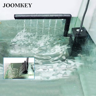 joomkey Aquarium Filter For Fish Tank Black Submersible Water Pump Oxygen Spray Tool  Creative #7