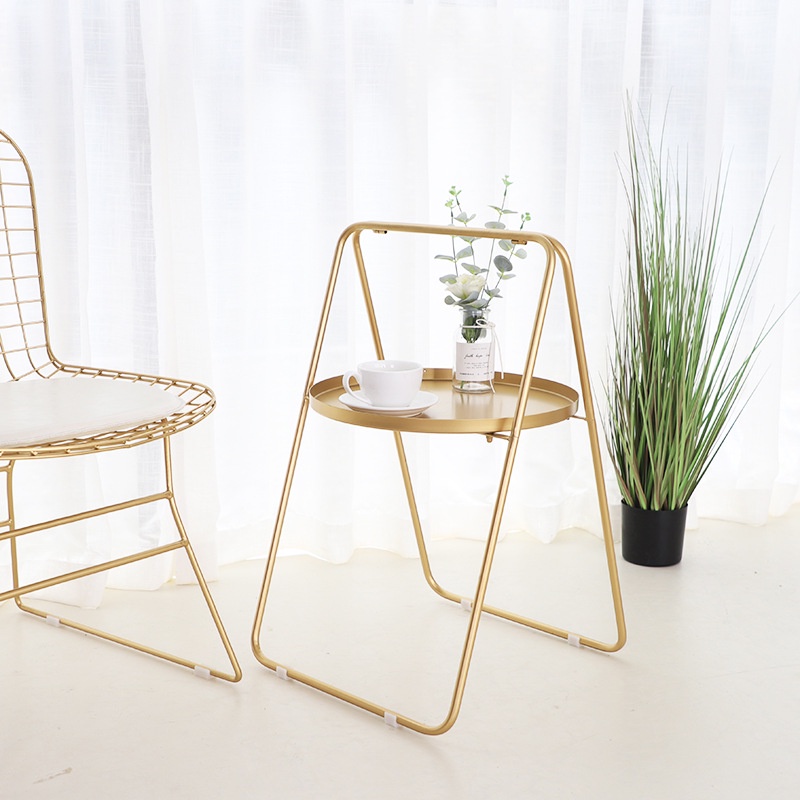 ICQT Nordic Style Creative AShaped Portable Coffee table Modern Simple