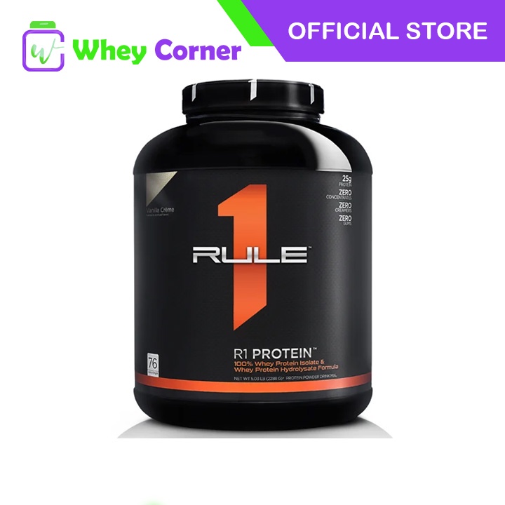 R1 Whey Isolate Protein 5LBS / 10LBS FastActing, SuperPure 100