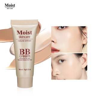 Moist Skincare BB Cream 15g Foundation Natural Blemish Blam Full Coverage Long Lasting Natural