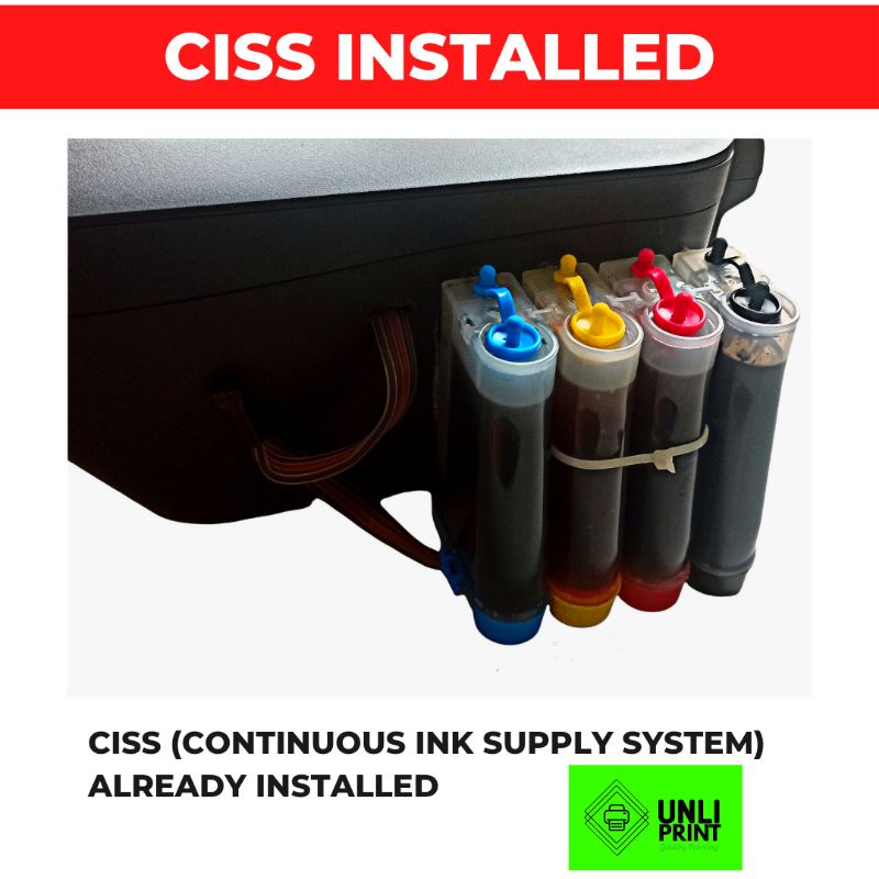 Canon Pixma Inktank Printer - TS207 MG2570s MG3070s Printer, Scanner, Copier, WIFI (CISS) - Image 3