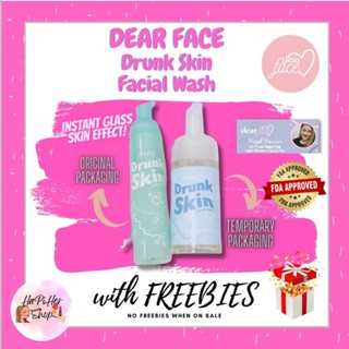 dear face drunk skin face wash