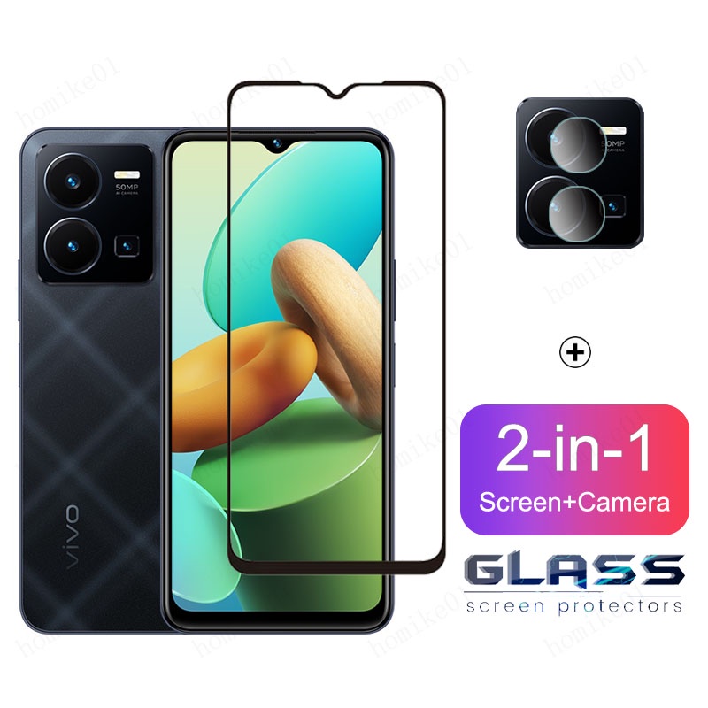 Vivo Y35 Tempered Glass Film For Y02s Y01 Y16 Y15s Y15a Y12s Y12a Y11 Y50 Y30 Y33s Y21t Y20 Y20s 2430